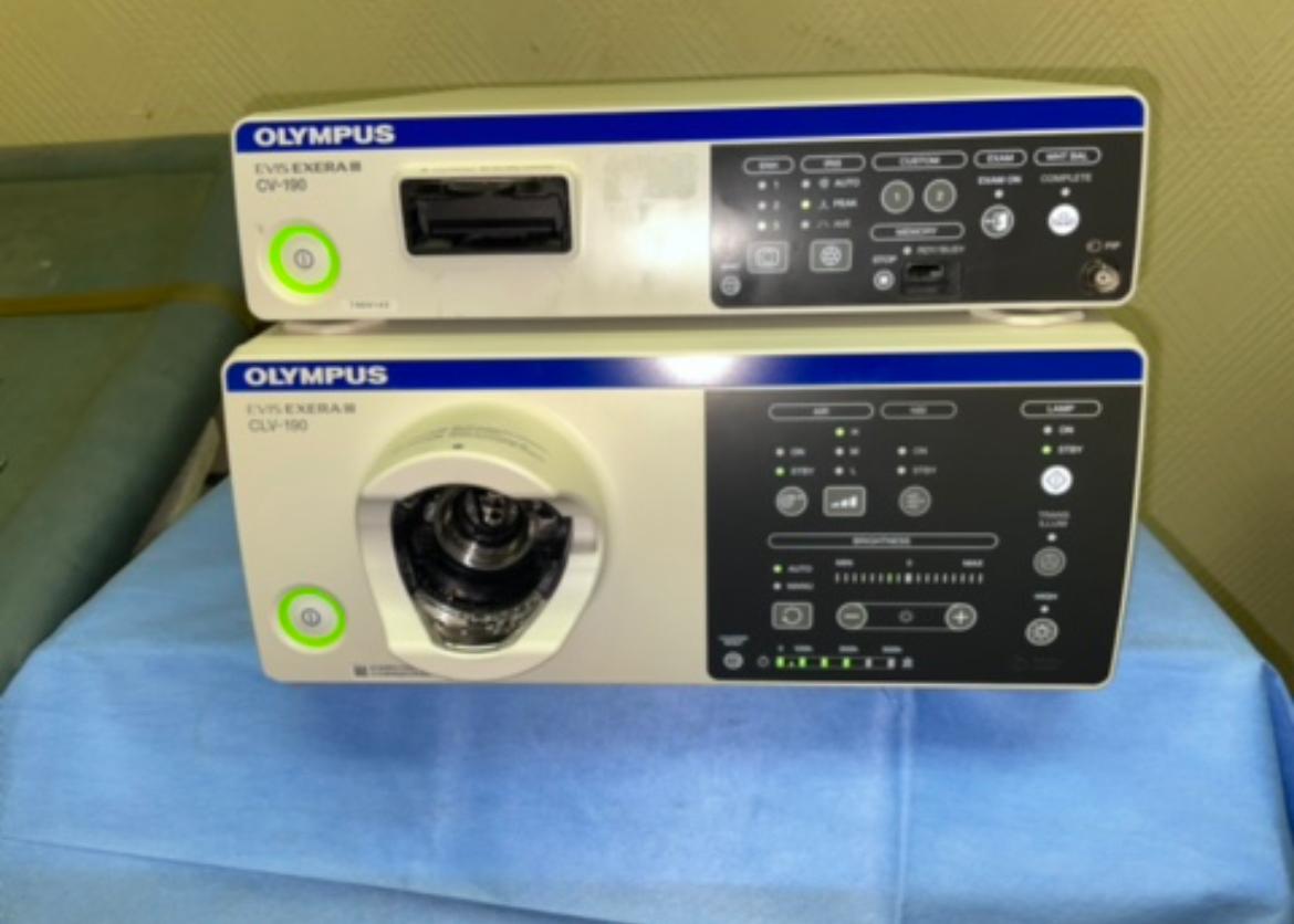 Olympus CV-190 with CLV-190 EVIS EXERA III Video System