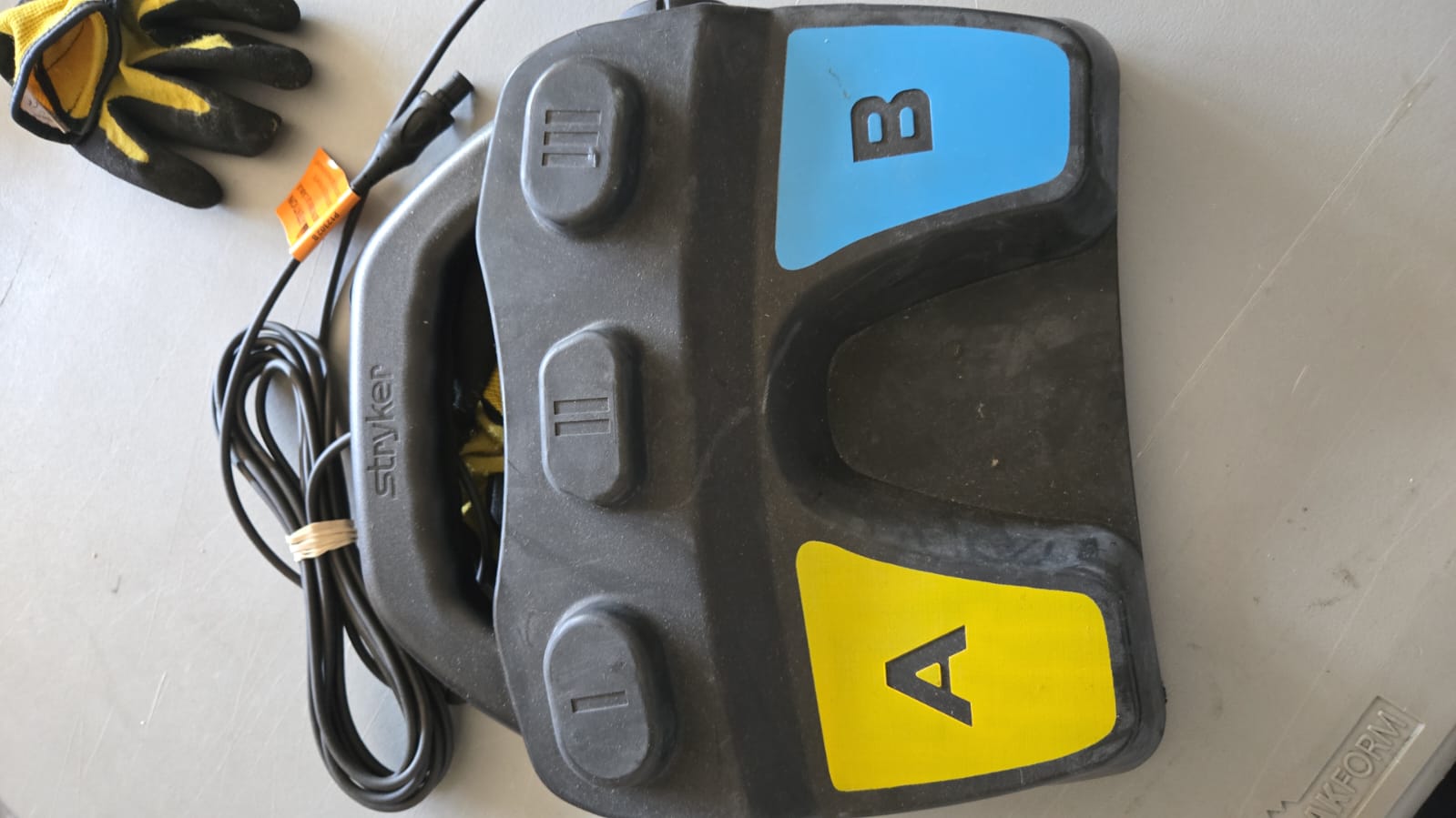 475-000-100 Stryker Crossfire Integrated Footswitch